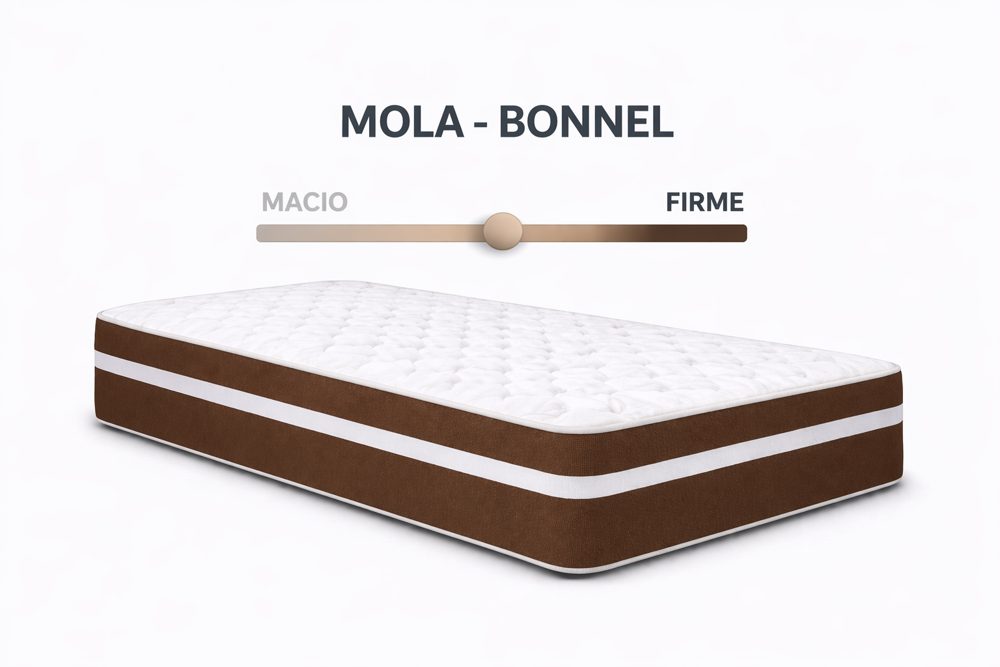 Kit Cama Box Baú + Colchão Mola Bonnel Solteiro 0,88m Solteiro
