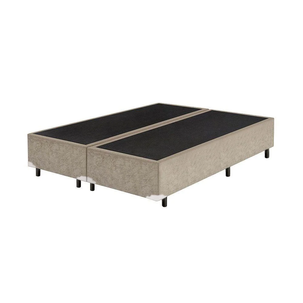 Cama Box Bipartida Casal 138cm Casal