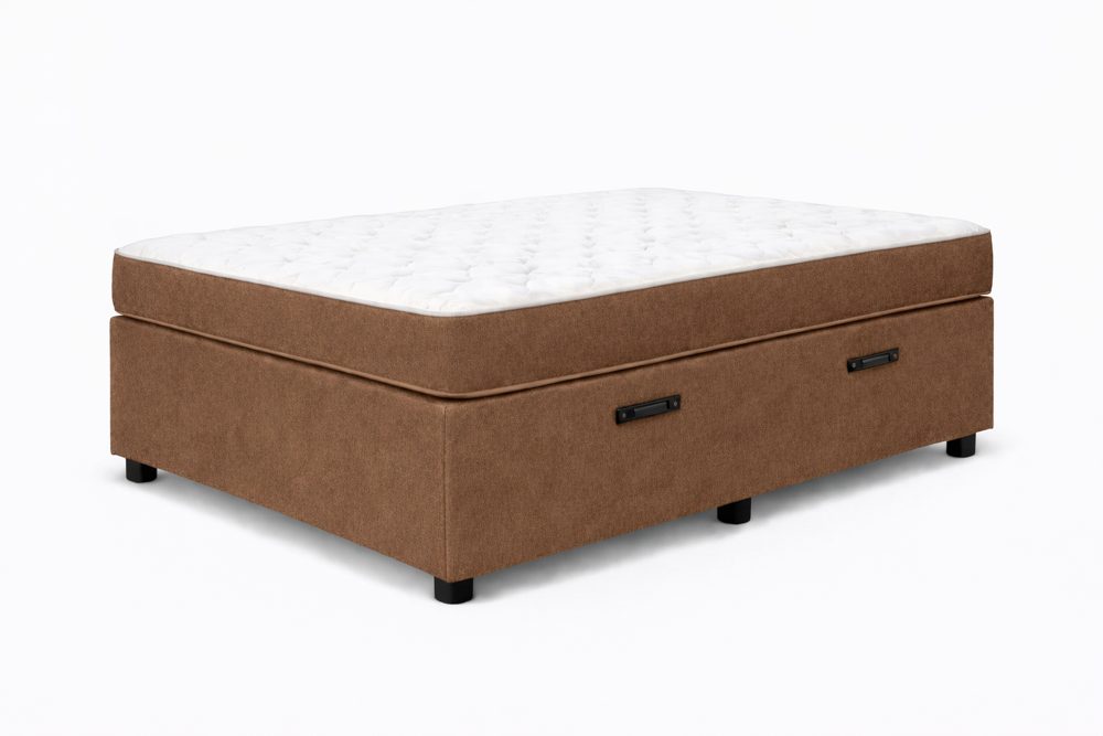 Kit Cama Box Baú + Colchão D33 Solteiro 0,88m Solteiro